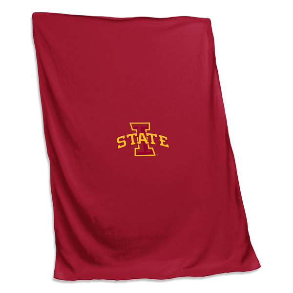 Logo Brands IA State Sweatshirt Blanket 156-74